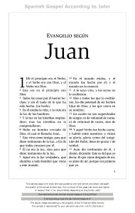 Johannesevangelium (Spanisch)